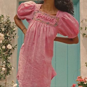 Doen Mica Dress / pink / size M